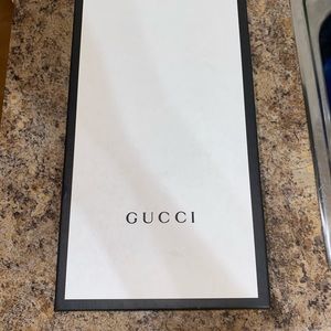 Gucci Black Brogue Lesther Lace up Men Flats size 9